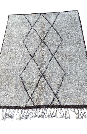 Authentic Beni Ourain Rug 3533