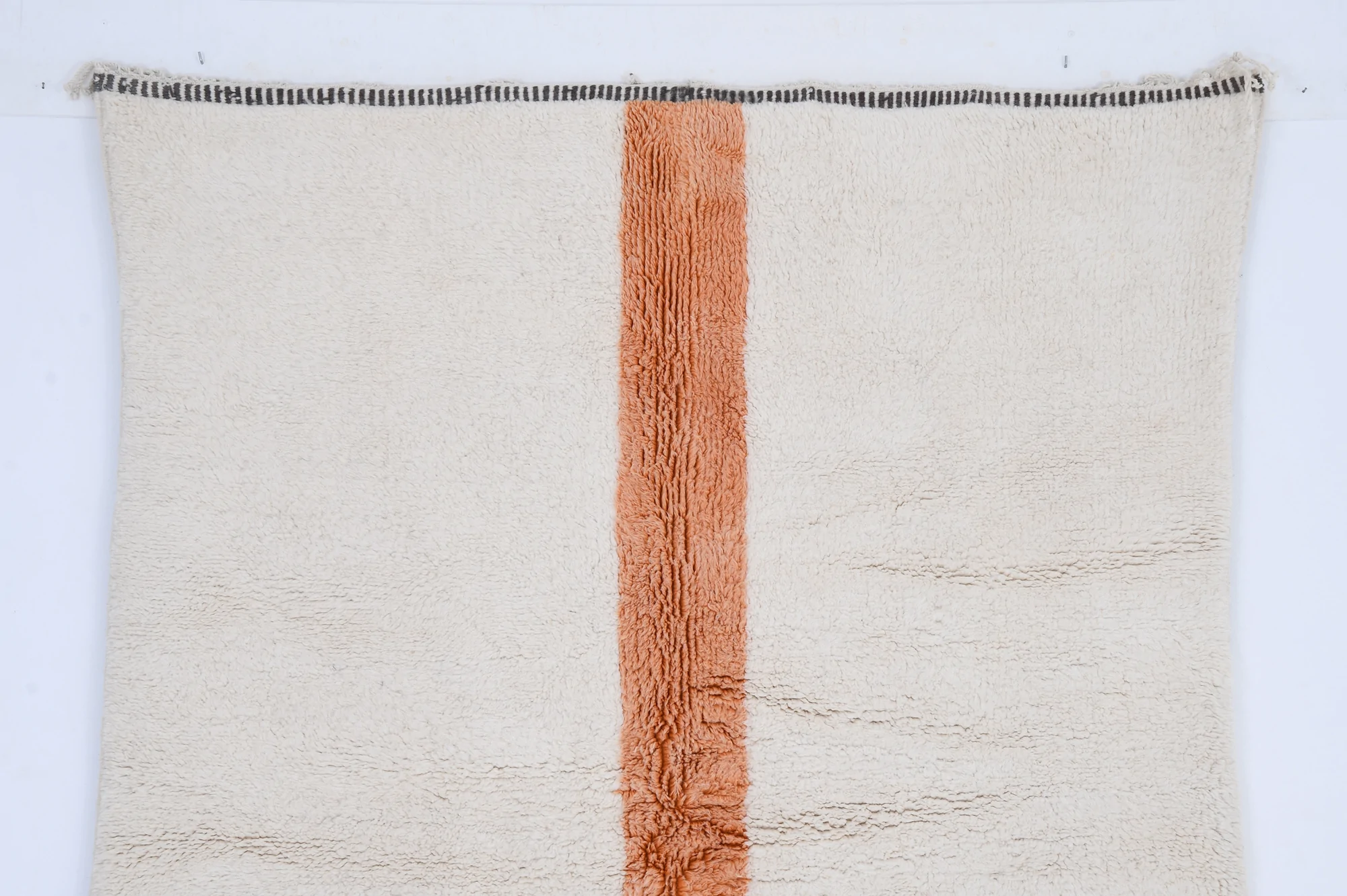 Moroccan custom rug from Beni Ourain, Wool and Thread, Colorful