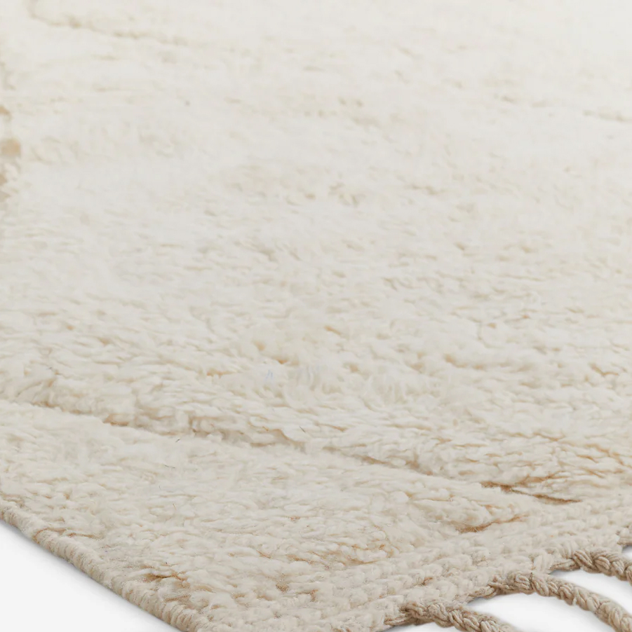 Cream Moroccan Rug 3541