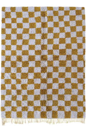 Yellow Chessboard 4498