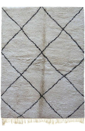 Signature Black Lozenge Rug 4546