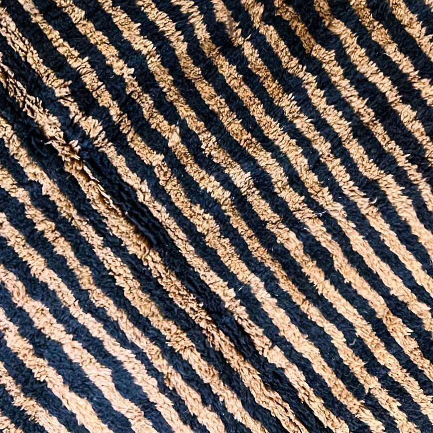Moroccan custom rug from Beni Ourain, Wool, Brown