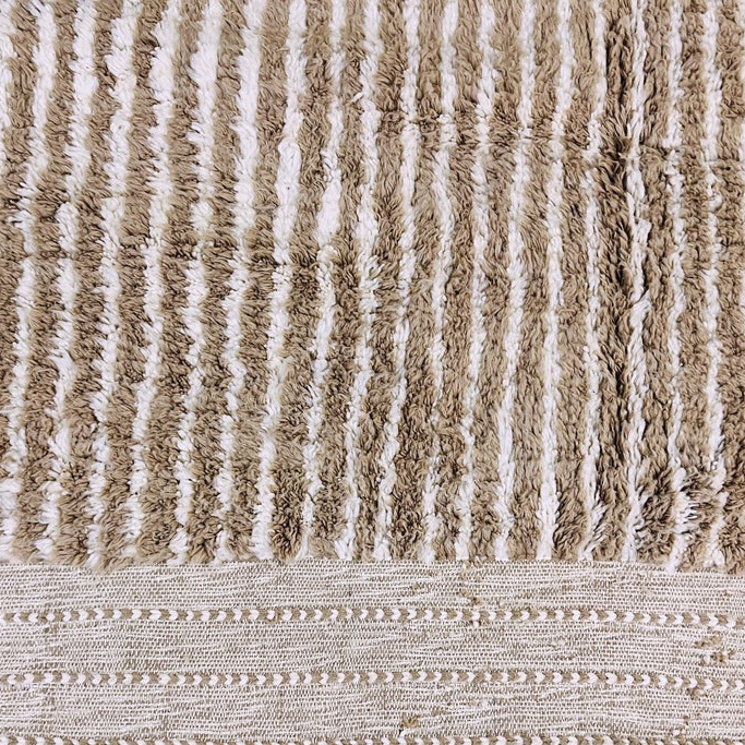 Moroccan custom rug from Beni Ourain, Wool, Beige