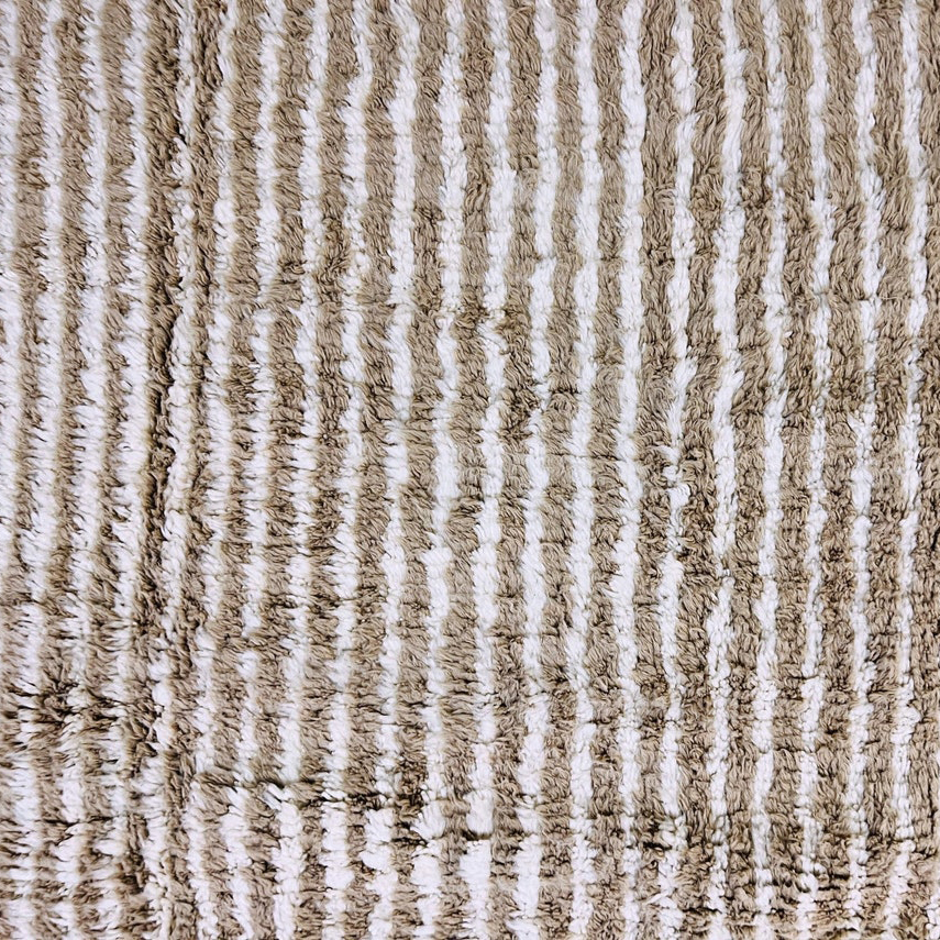 Moroccan custom rug from Beni Ourain, Wool, Beige