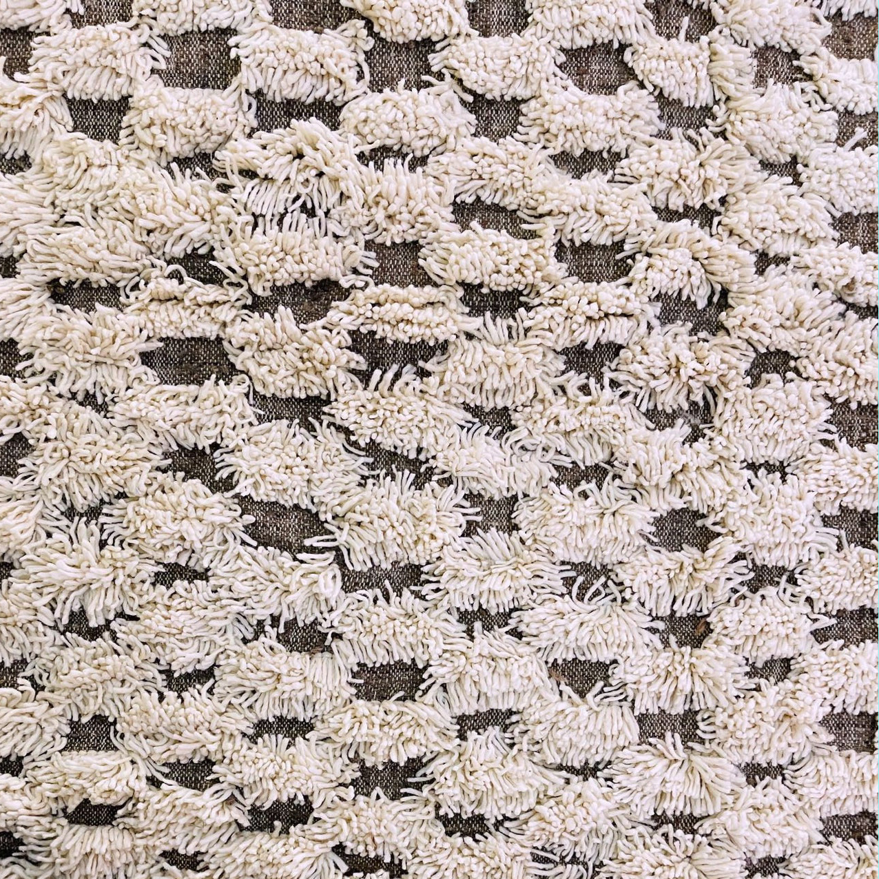Moroccan custom rug from Beni Ourain, Wool, Brown
