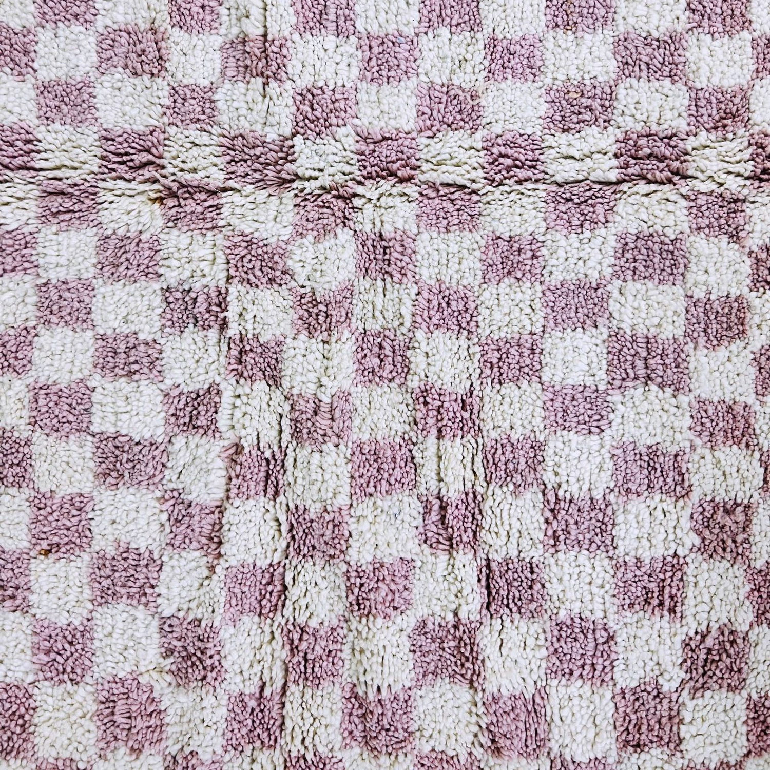 Moroccan custom rug from Beni Ourain, Wool, Purple