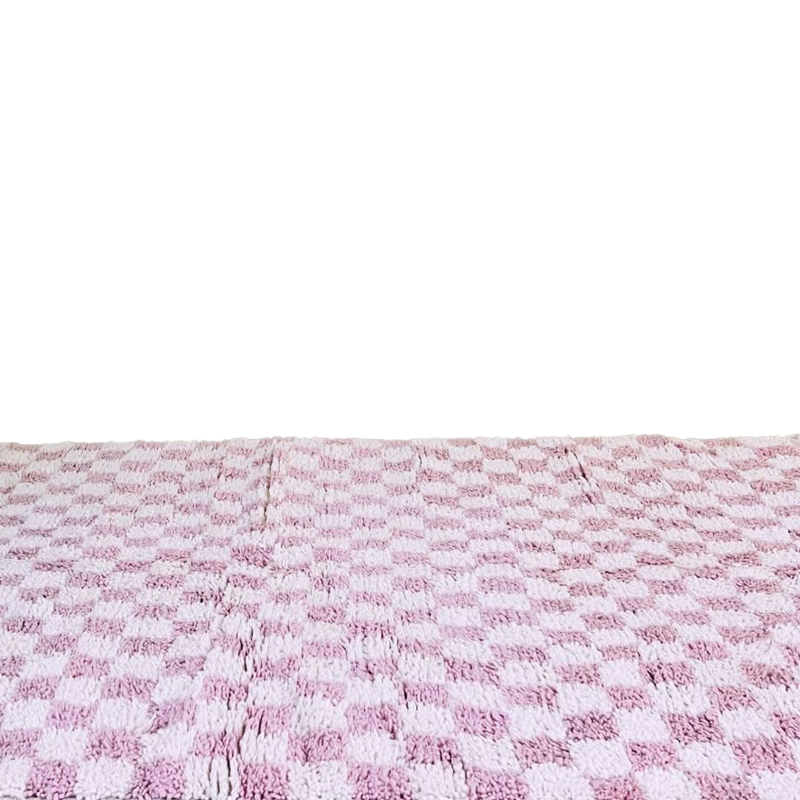 Moroccan custom rug from Beni Ourain, Wool, Purple