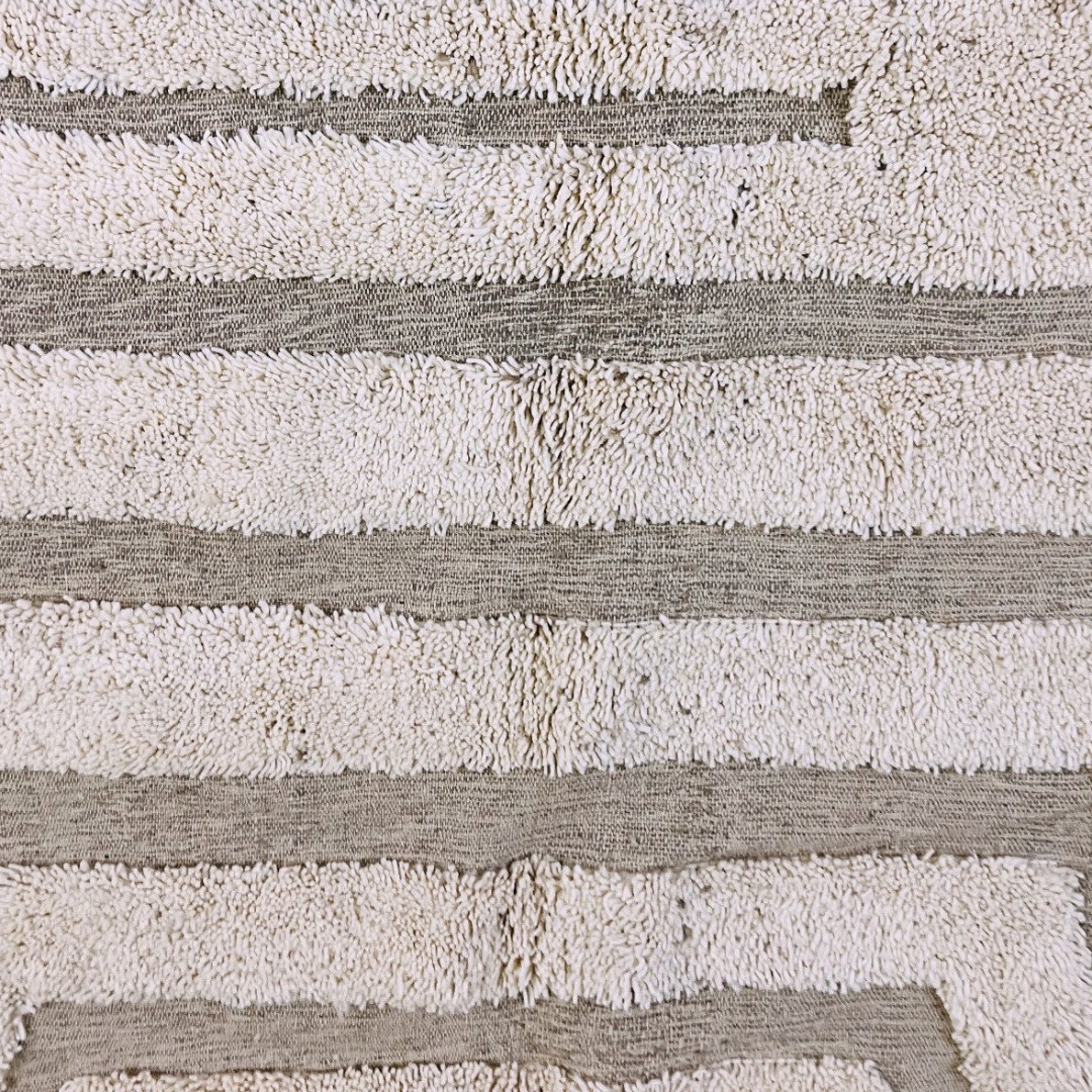 Moroccan custom rug from Beni Ourain, Wool, Gray