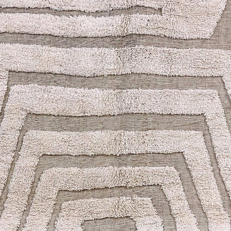 Moroccan custom rug from Beni Ourain, Wool, Gray
