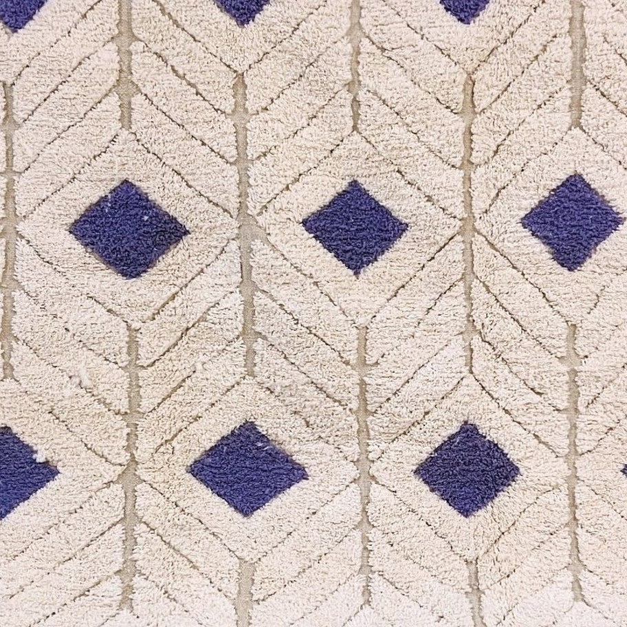 Moroccan custom rug from Beni Ourain, Wool, Purple