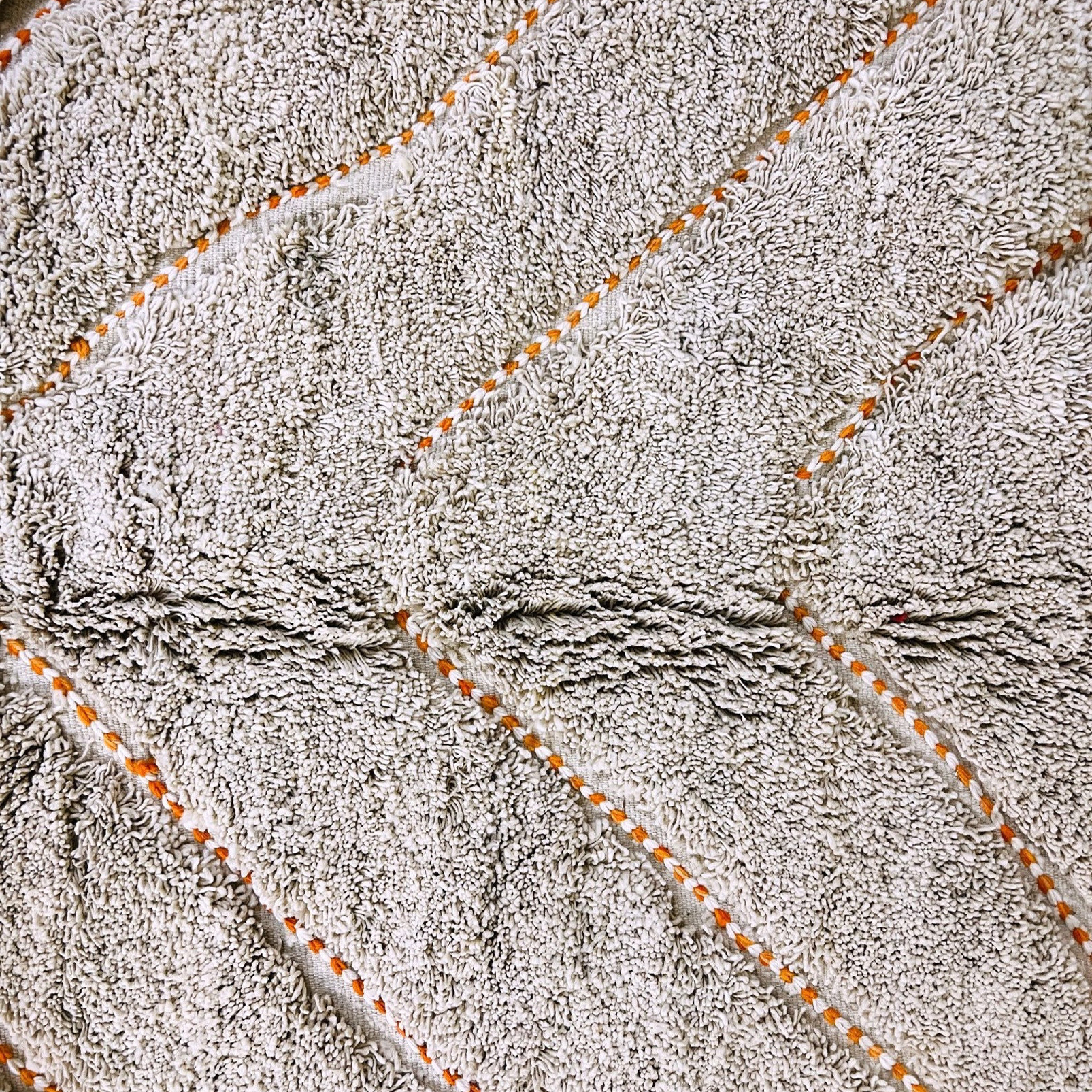 Moroccan custom rug from Beni Ourain, Wool, Gray