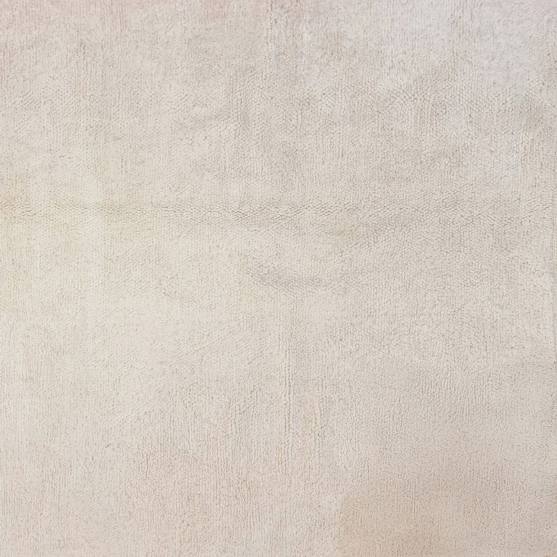 Moroccan custom rug from Beni Ourain, Wool, Off-white