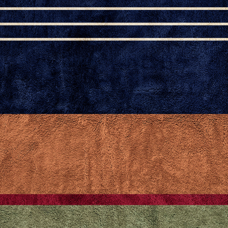 Moroccan custom rug from Beni Ourain, Wool, Green