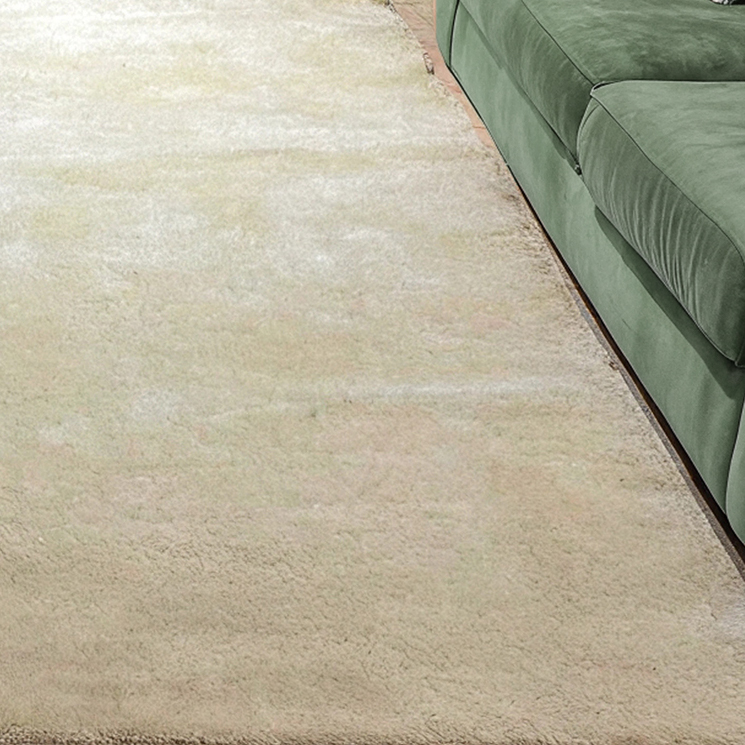 Moroccan custom rug from Beni Ourain, Wool, White