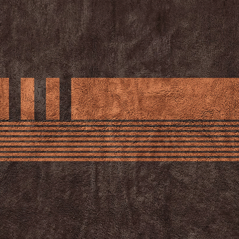 Moroccan custom rug from Beni Ourain, Wool, Brown
