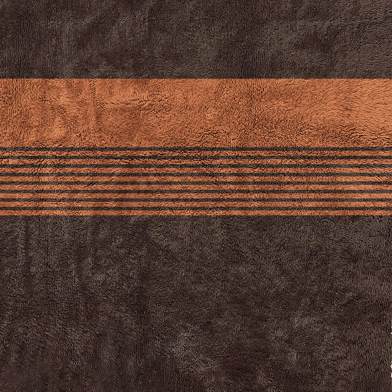 Moroccan custom rug from Beni Ourain, Wool, Brown