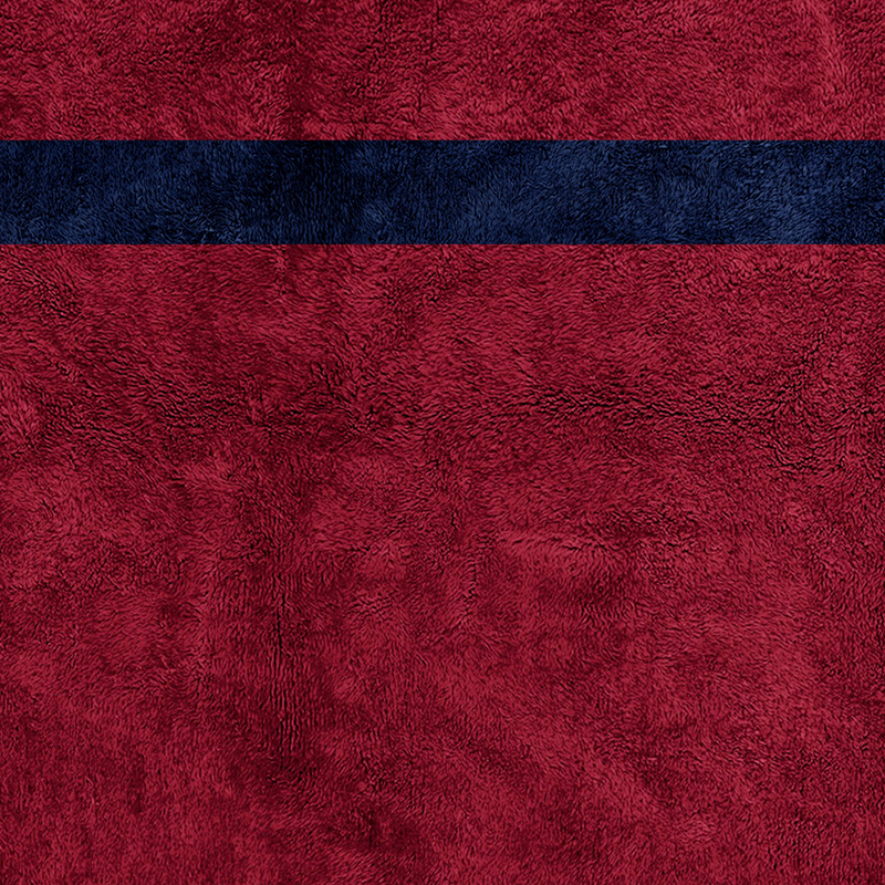 Moroccan custom rug from Beni Ourain, Wool, Red