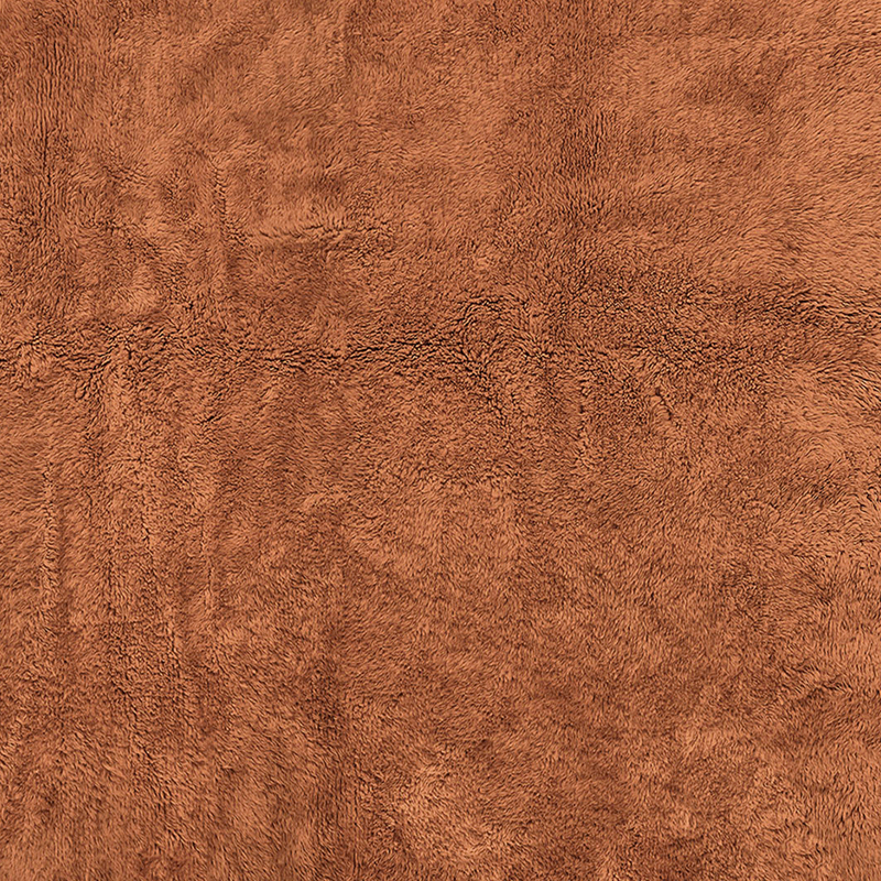 Moroccan custom rug from Beni Ourain, Wool, Orange