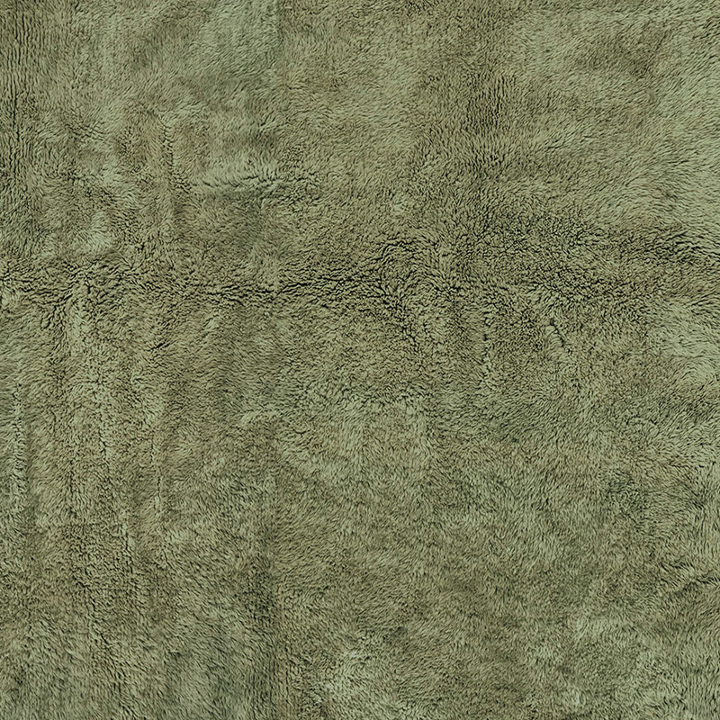 Moroccan custom rug from Beni Ourain, Wool, Green