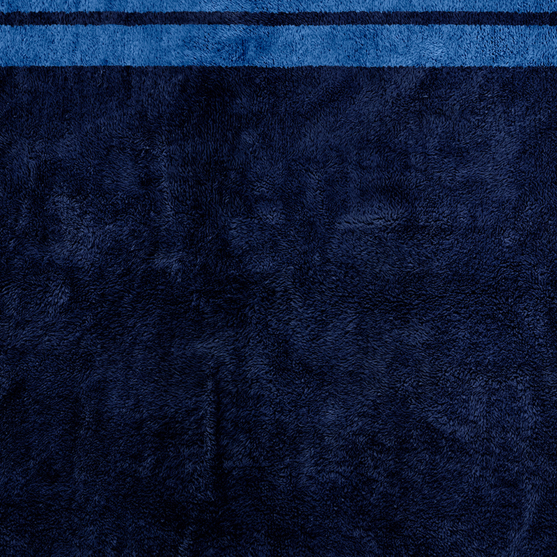 Moroccan custom rug from Beni Ourain, Wool, Blue