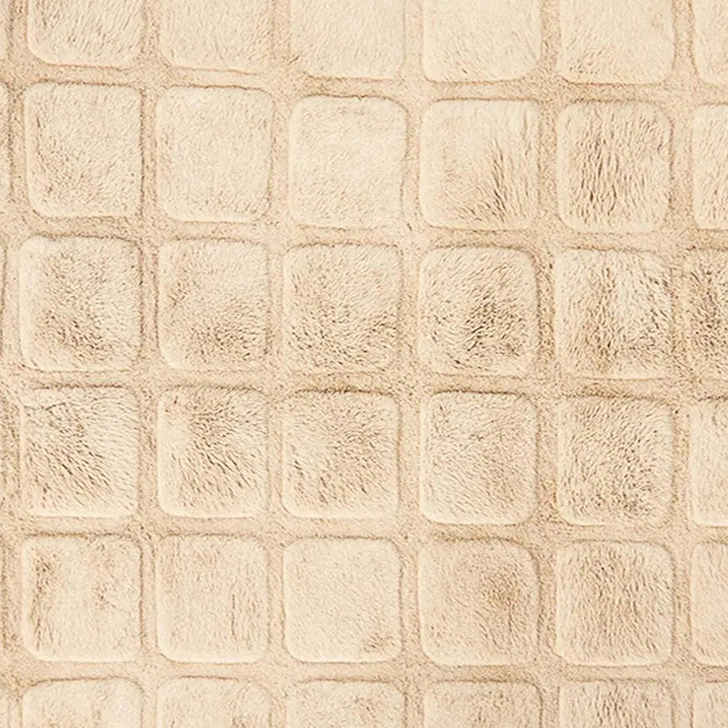 Moroccan custom rug from Beni Ourain, Wool, White
