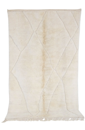 White Textured Area Rug 3514